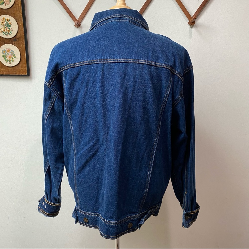 🍄 3/$30 Trump Marina Vintage Trucker Jacket - Picture 7 of 11